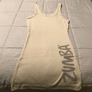 Zumba Ribbed Tank Size Medium